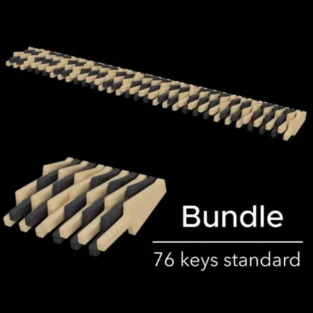 RR Janko® Kit   Standard Layout  -  76 Keys Bundle
