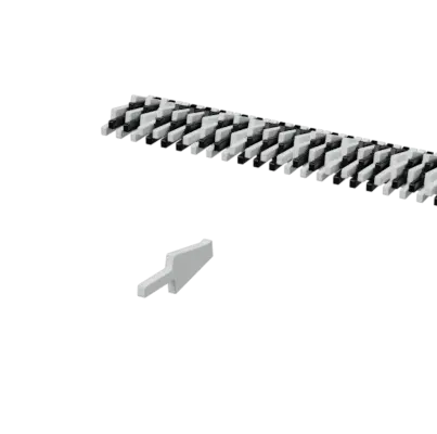 RR Janko® Key3  standard+five-seven - (F, G, A, B) - 3D-printed