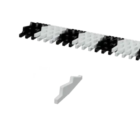 RR Janko® Key4 five-seven - f#, g#, a# - 3D-printed