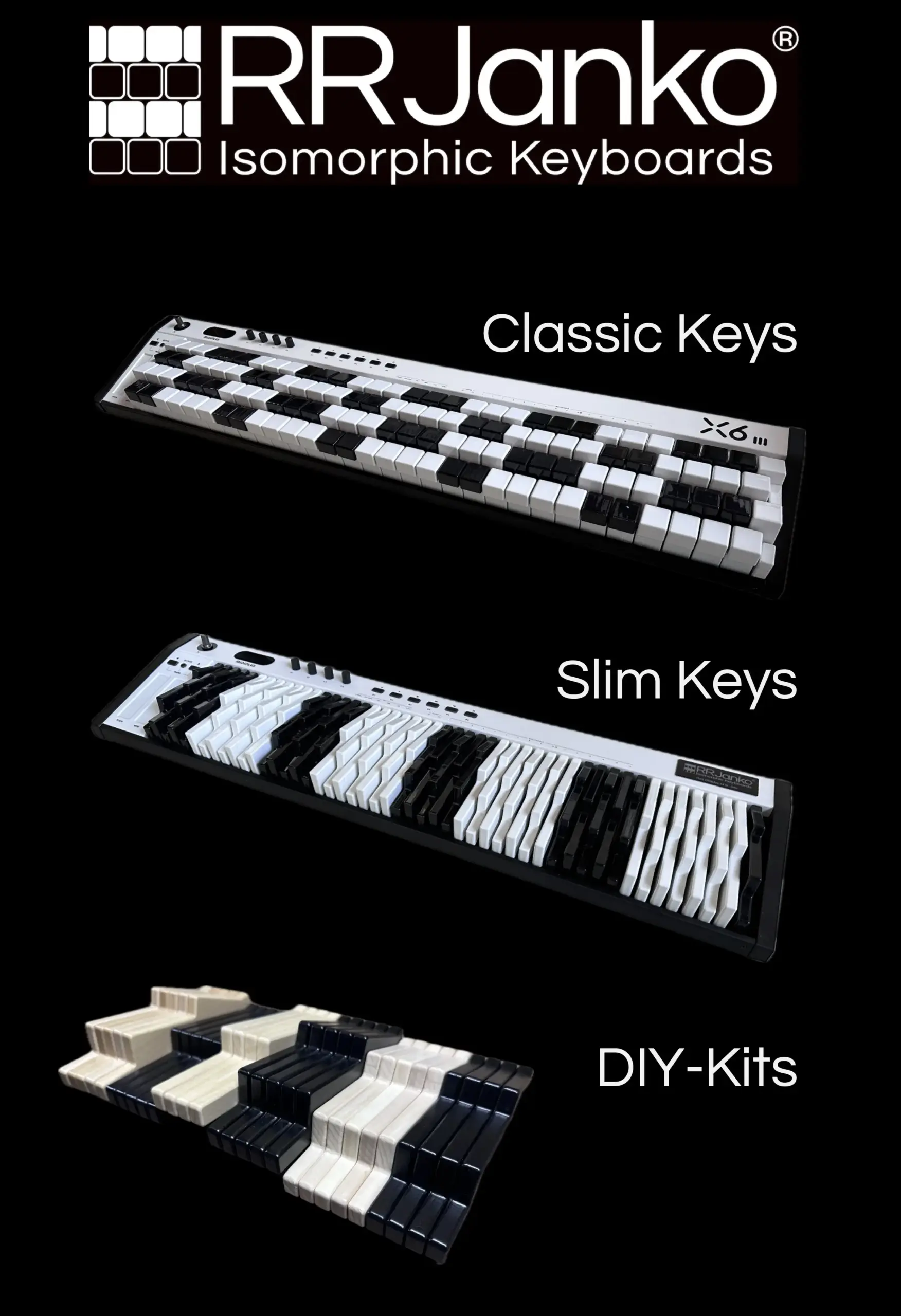 RR Janko Isomorphic Keyboards
